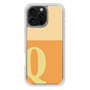 Slim Protection Case［ オリジナル - initial two tone - Q orange ］