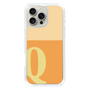 Slim Protection Case［ オリジナル - initial two tone - Q orange ］