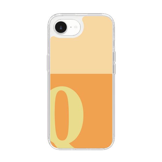 Slim Protection Case［ Original - initial two tone - Q orange ］