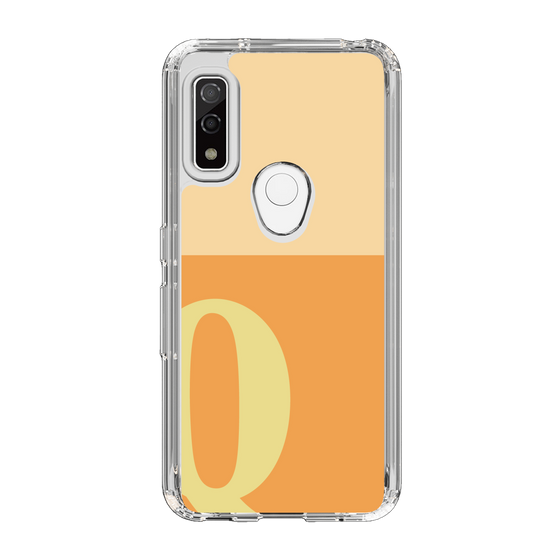 Slim Protection Case［ Original - initial two tone - Q orange ］