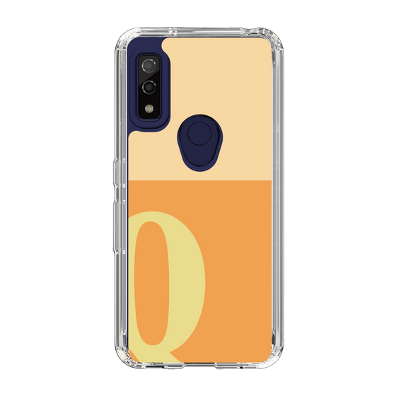 Slim Protection Case［ Original - initial two tone - Q orange ］
