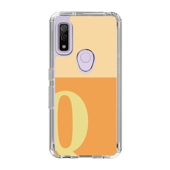 Slim Protection Case［ Original - initial two tone - Q orange ］