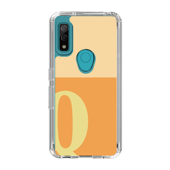 Slim Protection Case［ Original - initial two tone - Q orange ］