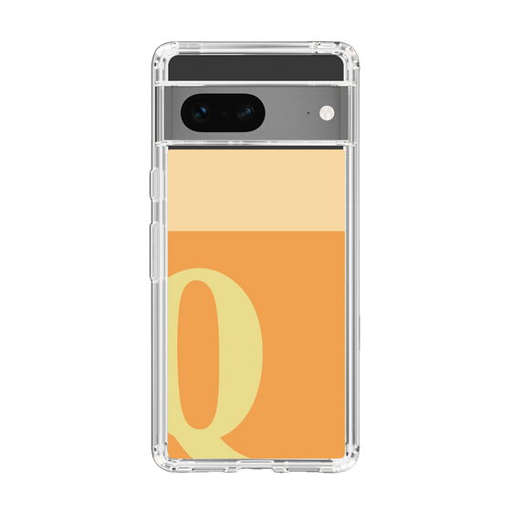 Slim Protection Case［ Original - initial two tone - Q orange ］