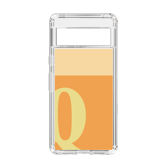 Slim Protection Case［ Original - initial two tone - Q orange ］