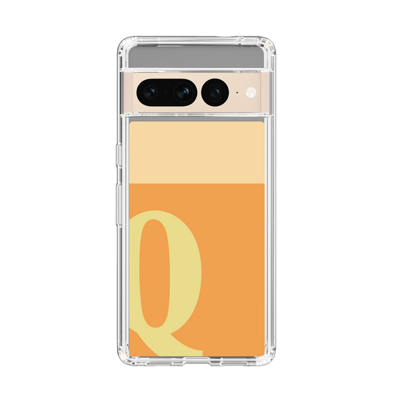 Slim Protection Case［ Original - initial two tone - Q orange ］