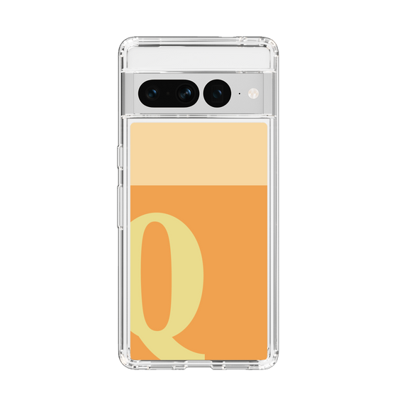 Slim Protection Case［ Original - initial two tone - Q orange ］