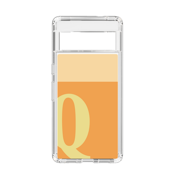 Slim Protection Case［ Original - initial two tone - Q orange ］