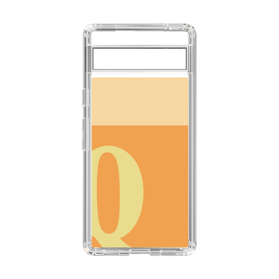 Slim Protection Case［ Original - initial two tone - Q orange ］