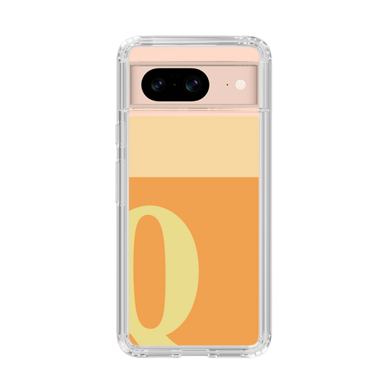 Slim Protection Case［ Original - initial two tone - Q orange ］
