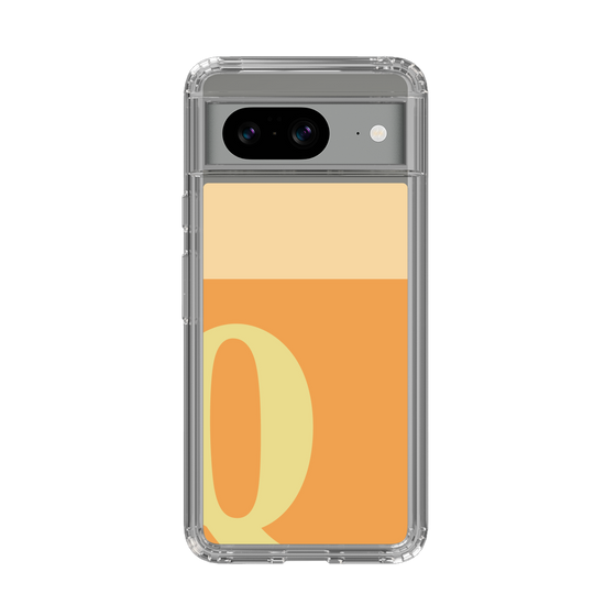 Slim Protection Case［ Original - initial two tone - Q orange ］