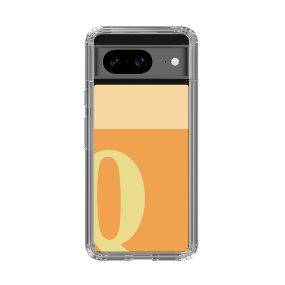 Slim Protection Case［ Original - initial two tone - Q orange ］