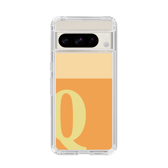 Slim Protection Case［ Original - initial two tone - Q orange ］