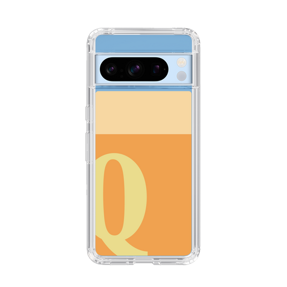 Slim Protection Case［ Original - initial two tone - Q orange ］