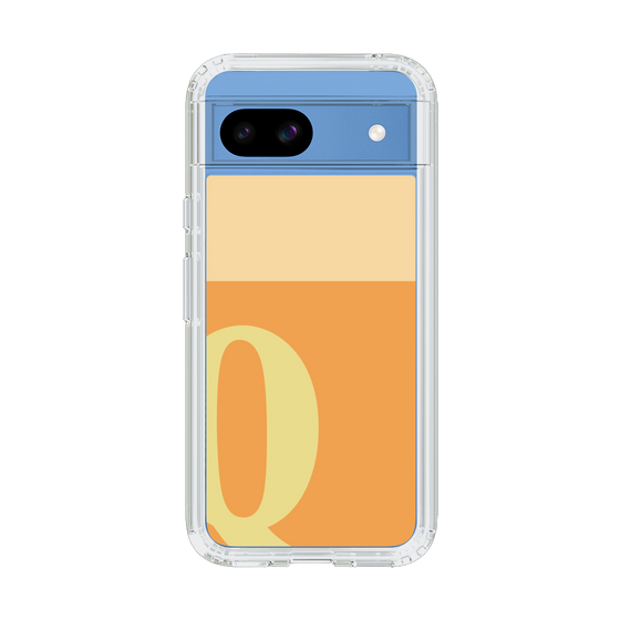 Slim Protection Case［ Original - initial two tone - Q orange ］
