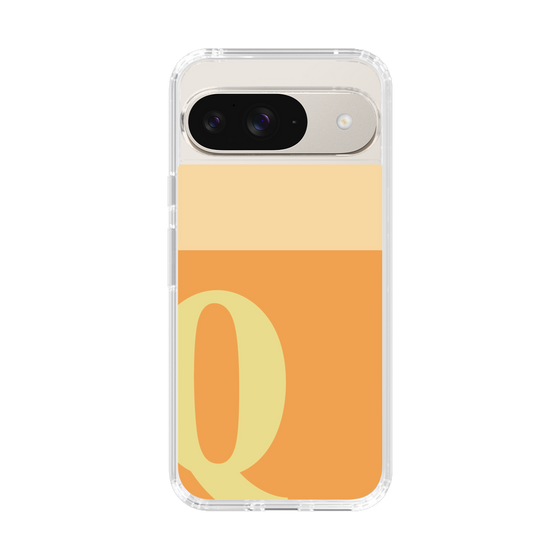 Slim Protection Case［ Original - initial two tone - Q orange ］