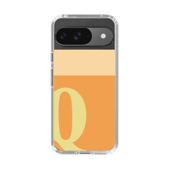 Slim Protection Case［ Original - initial two tone - Q orange ］
