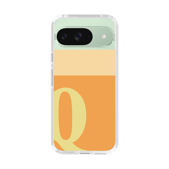 Slim Protection Case［ Original - initial two tone - Q orange ］
