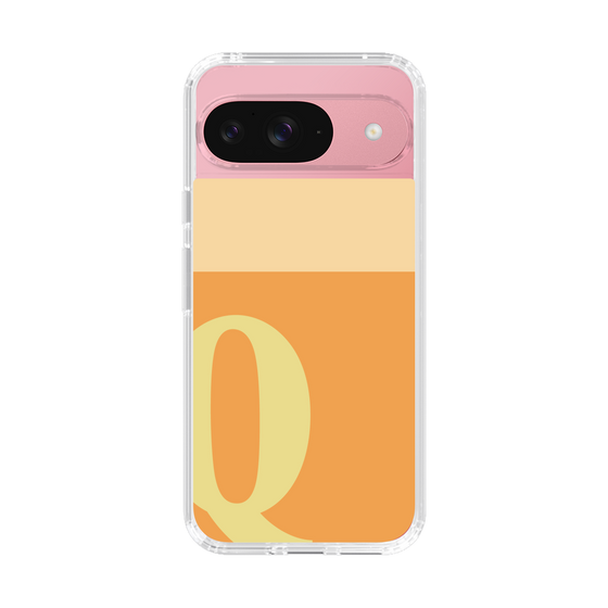 Slim Protection Case［ Original - initial two tone - Q orange ］
