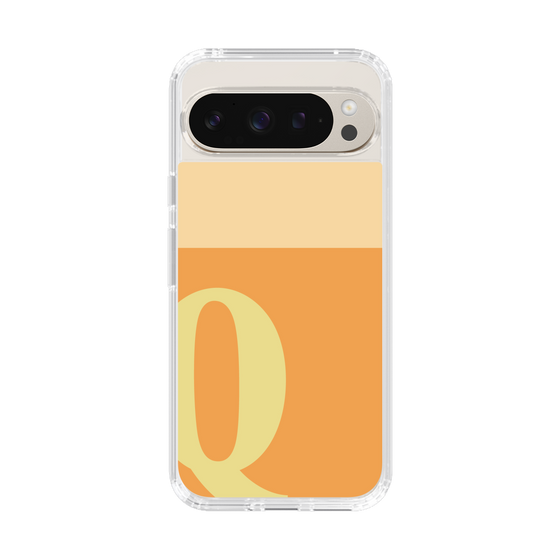 Slim Protection Case［ Original - initial two tone - Q orange ］