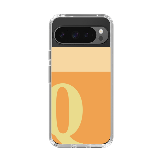 Slim Protection Case［ Original - initial two tone - Q orange ］