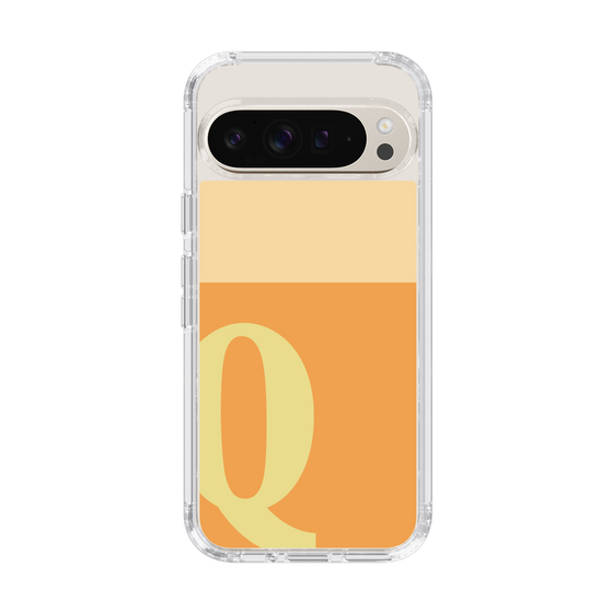 Slim Protection Case［ Original - initial two tone - Q orange ］
