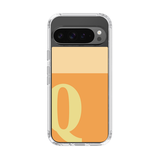 Slim Protection Case［ Original - initial two tone - Q orange ］