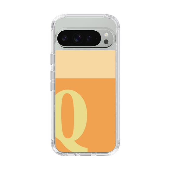 Slim Protection Case［ Original - initial two tone - Q orange ］