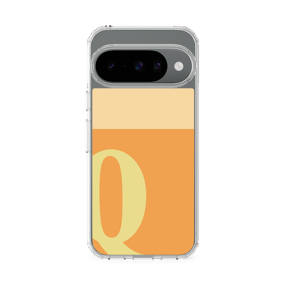 Slim Protection Case［ Original - initial two tone - Q orange ］