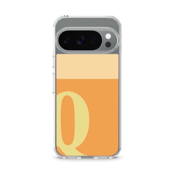 Slim Protection Case［ Original - initial two tone - Q orange ］