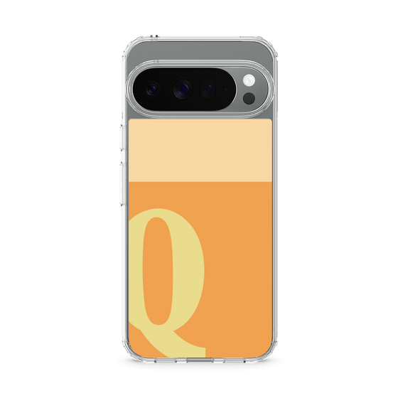 Slim Protection Case［ Original - initial two tone - Q orange ］