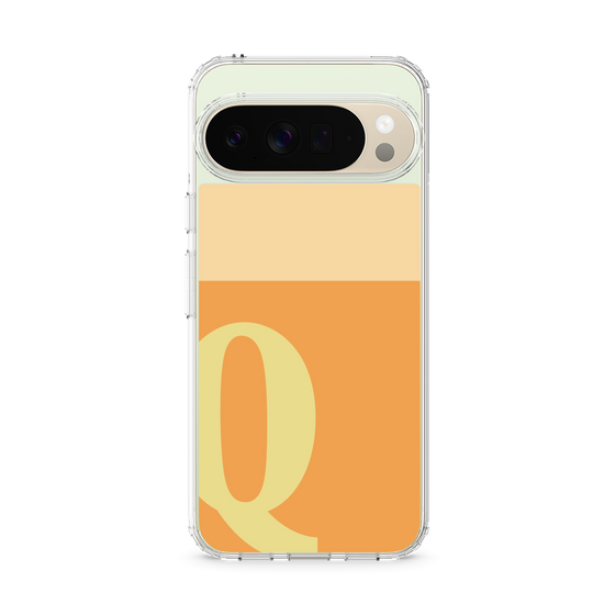 Slim Protection Case［ Original - initial two tone - Q orange ］