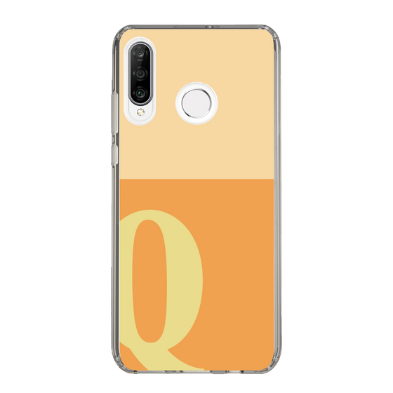 Slim Protection Case［ Original - initial two tone - Q orange ］
