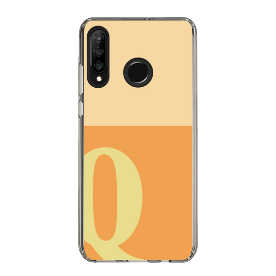Slim Protection Case［ Original - initial two tone - Q orange ］
