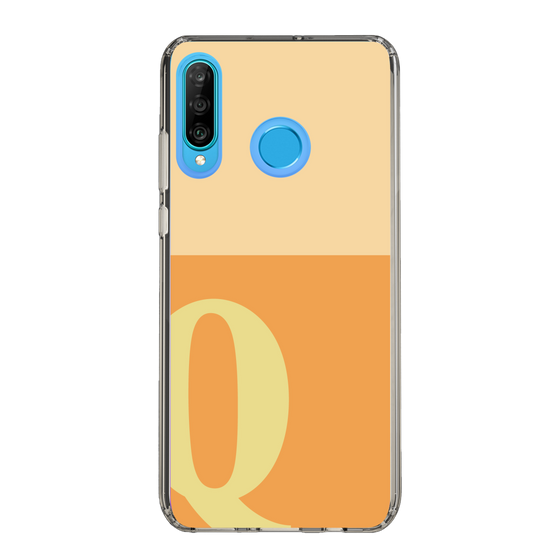 Slim Protection Case［ Original - initial two tone - Q orange ］