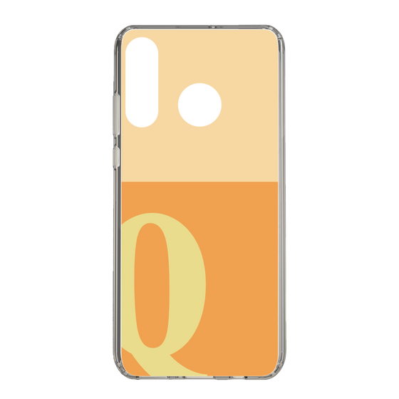 Slim Protection Case［ Original - initial two tone - Q orange ］