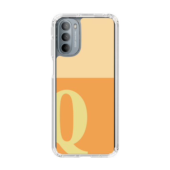 Slim Protection Case［ Original - initial two tone - Q orange ］