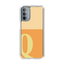 Slim Protection Case［ Original - initial two tone - Q orange ］