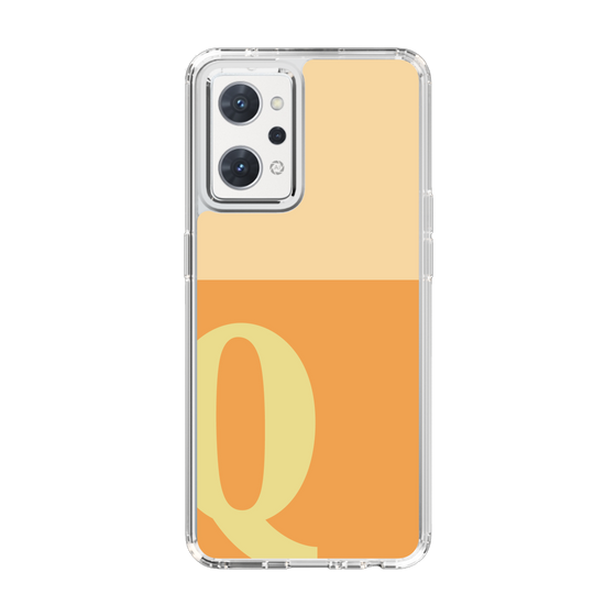 Slim Protection Case［ Original - initial two tone - Q orange ］