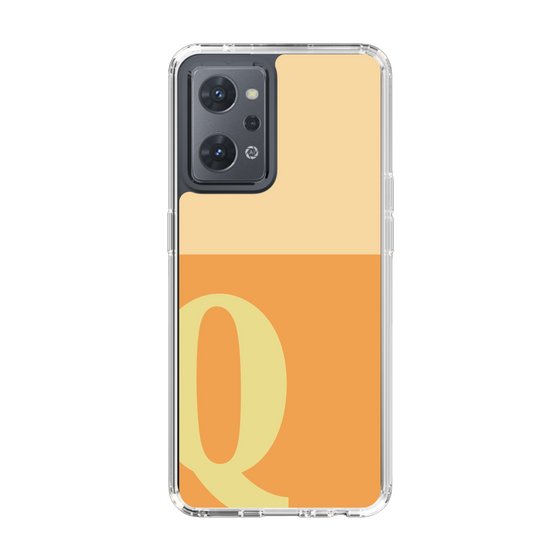 Slim Protection Case［ Original - initial two tone - Q orange ］