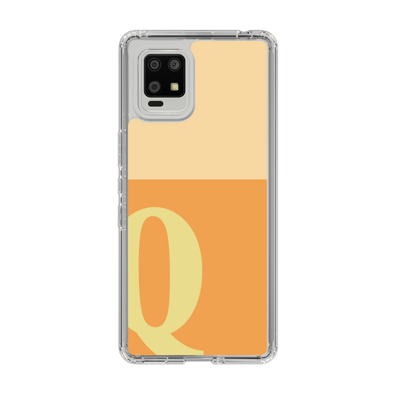 Slim Protection Case［ Original - initial two tone - Q orange ］