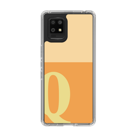 Slim Protection Case［ Original - initial two tone - Q orange ］