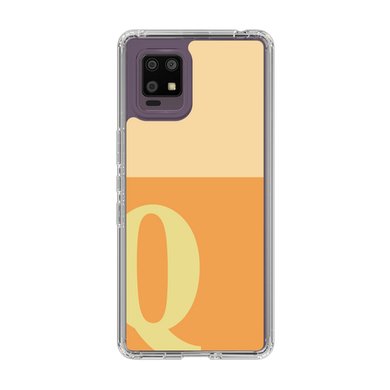 Slim Protection Case［ Original - initial two tone - Q orange ］