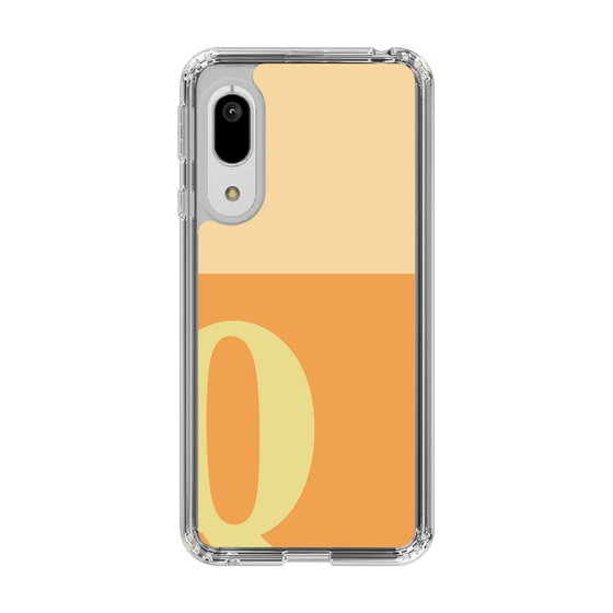 Slim Protection Case［ Original - initial two tone - Q orange ］