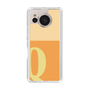 Slim Protection Case［ Original - initial two tone - Q orange ］