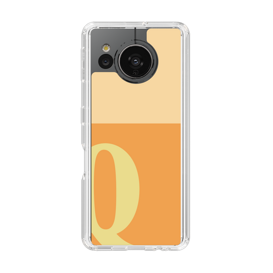 Slim Protection Case［ Original - initial two tone - Q orange ］