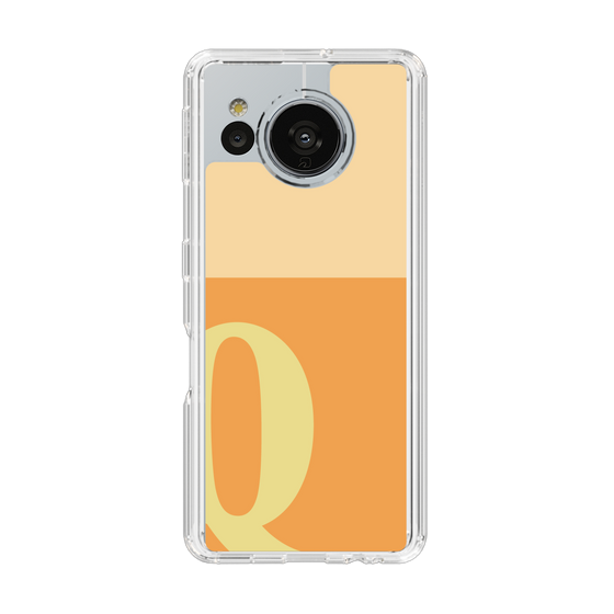 Slim Protection Case［ Original - initial two tone - Q orange ］
