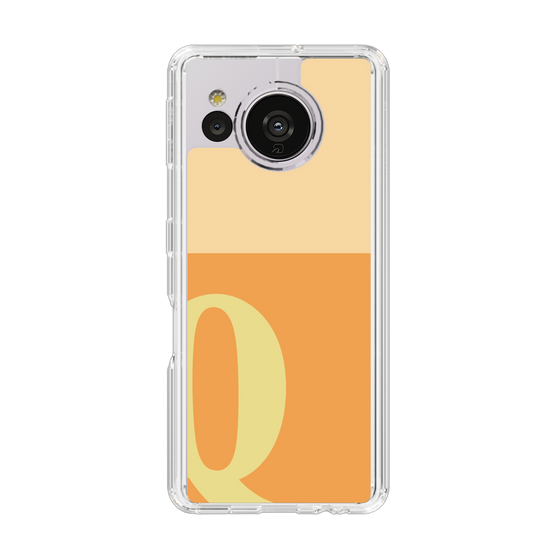 Slim Protection Case［ Original - initial two tone - Q orange ］
