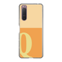 Slim Protection Case［ Original - initial two tone - Q orange ］