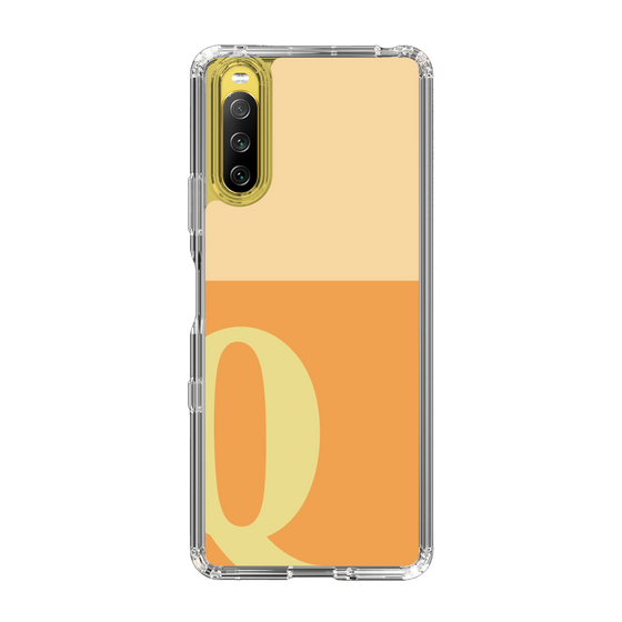 Slim Protection Case［ Original - initial two tone - Q orange ］